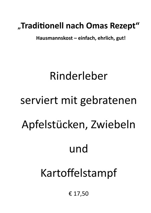 RINDERLEBER 